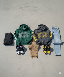 Vêtements pour hommes, streetwear, sweats à capuche, fabricants de premier plan, logo brodé personnalisé, haute qualité, sweats à capuche à fermeture éclair les plus vendus - Product Image 6
