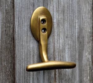 Solid Brass Wall <b>Hooks</b> Heavy Duty Decorative Rack For <b>Coats</b> Hats Keys Towels Entryway Home Organizer Durable - Product Image 5