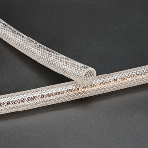 Tuyau tressé en PVC de qualité industrielle, diamètre 15 mm, pression de service 10 bars, renforcé en polyester, épaisseur de paroi 3,0 mm, pour découpe - Product Image 2