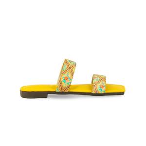 Pantoufles jaunes décontractées pour filles KD5597 - Product Image 4