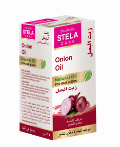 Aceite capilar y para la piel Stela Care de cebolla, cuidado nutritivo natural a base de hierbas para el cuero cabelludo, cabello y cuerpo, hidratante y para uso diario personal. - Product Image 2