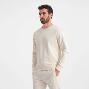 Conjunto Deportivo para Hombre, Sudadera Holgada con Hombros Caídos y Pantalones Jogger, Mezcla de Algodón, Ropa Deportiva Informal, Felpa Suave, Traje de Entrenamiento - Product Image 5