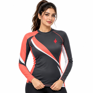 Chemise de sport à manches longues pour femmes, respirante, à séchage rapide, anti-transpiration, pour le surf - Product Image 1