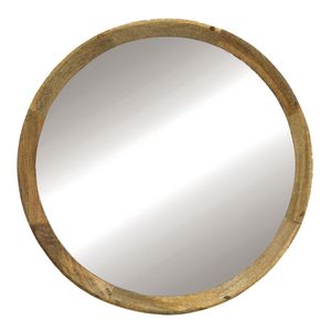 D20x1.5 arredamento di transizione in legno massello Mango bagno ingresso Console magra parete specchio da parete con cornice decorativa - Product Image 1