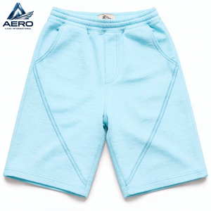 Servicio OEM ODM, Shorts de Hombre de Algodón French Terry de Primera Calidad, Diseño Personalizado OEM, Estilo Moderno, Tejido Grueso y Cómodo - Product Image 1