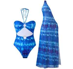 ชุดว่ายน้ำลายดอกไม้ 3 ชิ้น แบบซักได้ |   บิกินี่และกระโปรงซารองเข้าชุด |   กระโปรงผ้าไหม/ผ้าฝ้ายระบายอากาศสำหรับฤดูร้อน - Product Image 6