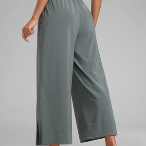 Women's Pants & <b>Trousers</b> High Quality Wholesale Flared <b>Trousers</b> Custom All Colours Logo Cotton/Fleece Pants for Women - Product Image 6