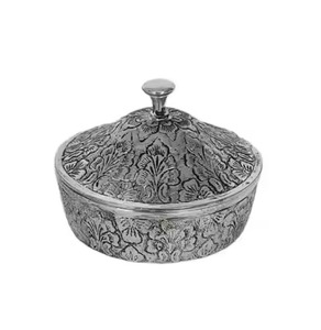 Modern Soy Wax Metal Candle <b>Jar</b> with Wood Lid Premium Home Decor Perfect for Decor and Gift Indian exporter - Product Image 5