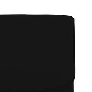 Sillón Individual Negro de Cuero Sintético con Estructura Metálica y Madera Contrachapada - Silla para Sala de Estar - Product Image 6