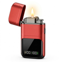 Briquet électronique coupe-vent rechargeable USB Type-C le plus vendu, prix d'usine en gros, allumage rapide pour cigarettes, conception à charge rapide