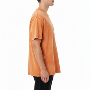 Camisetas de Manga Corta para Hombre, Cuello Redondo, Secado Rápido, Tejido Ecológico, Corte Regular, Algodón/Poliéster, Logotipo Personalizado OEM - Product Image 4