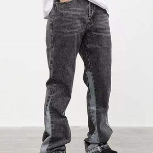 Pantalones Vaqueros de Mezclilla Personalizados para Hombre, Corte Recto, Algodón Elástico, Pantalones Casuales de Primera Calidad, Fabricante Mayorista de Marca Privada OEM - Product Image 6
