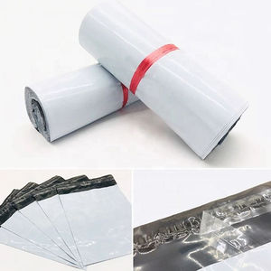 Custom Eco-friendly Matte Black Grey Silver Plant Based Mailing <b>Polybag</b> Poly mailers Bags for Clothes - Product Image 2