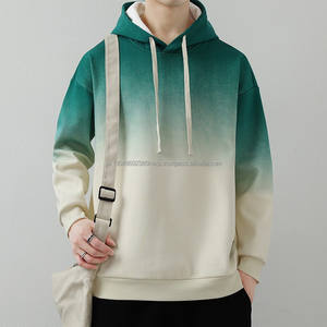 Tie Dyed Gradient Hommes Hoodies Multi Color Pull Hoodie pour Hommes 100% Polyester Hoodies - Product Image 1