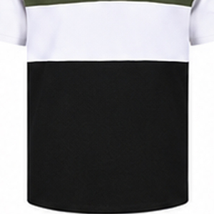 Camisa de Golf de Manga Corta, Estilo Casual, Bordada, Estampada, de Alta Calidad, Tejida en Algodón y Fibra de Bambú, con Patrón Sólido y Transpirable - Product Image 3