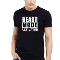 T-shirt Homme Col Rond Manches Courtes Tricoté Personnalisé avec Impression Frontale Haute Qualité Coupe Classique Été Écologique Respirant