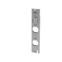 Panneau avant en aluminium anodisé RDEKONO pour machine de boxe, accessoire pour rack de montage sous rack, certifié ROHS IRIS, fabricant chinois
