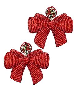 Pendientes de diamante con corte princesa, amatista, rubí rosa y blanco, con bordado de cuentas, joyería para niñas de la India. - Product Image 6