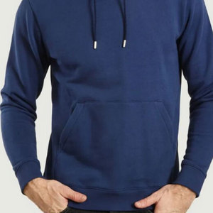 Diseña Tus Propias Sudaderas con Capucha de Forro Polar Sólido para Hombre, 100% Algodón, de Alta Calidad, para Gimnasio y Fitness, Invierno - Servicio OEM Personalizable al por Mayor - Product Image 4