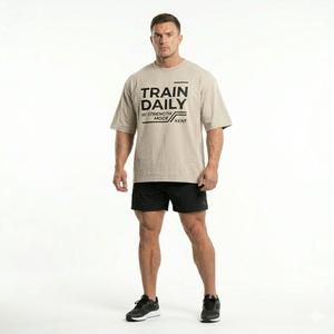 Camiseta Deportiva Unisex de Talla Grande, Transpirable, 240 GSM, 100% Algodón, Estilo Urbano, Marca Privada, OEM, ODM - Product Image 2