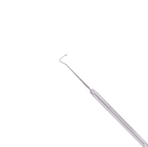 Medentra Double Ended Ophthalmology Surgical Tools Kirby Lens Loop Muscle Hook Steel Manual Power Source By <b>Blush</b> Surgical - Product Image 3