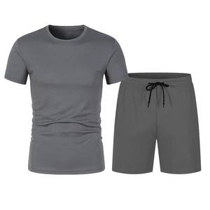 Ensemble d'été 2026 pour homme : T-shirt ample à col rond et short en maille respirante pour fitness et course à pied - Product Image 4