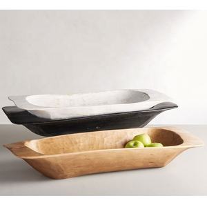 Bol de service de pâte en bois antique jetable de haute qualité pour la maison, hôtel ou restaurant, vente en gros à des fins commerciales - Product Image 5