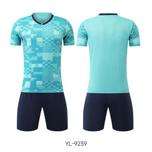 Camiseta de fútbol de alta calidad, camiseta de fútbol cuadrada, conjunto de uniforme de fútbol para hombre, camiseta - Product Image 5