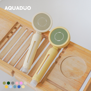 AQUADUO Pommeau de Douche Mural en Acier Inoxydable Poli avec Filtre, Design Moderne, Économie d'Eau - Product Image 4