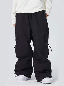 Waterproof Windproof Unisex Ski Pants Insulated Snowboarding Trousers Cargo Style Breathable Outdoor Winter Snow Sports Wear - Product Image 6