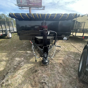 7x14 Dump <b>Trailer</b> with 7K Axles 2ft Sides for <b>Farm</b> Use - Product Image 1