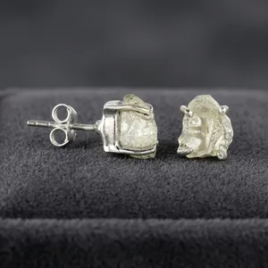 Pendientes de Plata de Ley 925 con Cristal de Cuarzo Yoga Spirit, Joyería Hecha a Mano con Piedras Preciosas Naturales, Pendientes de Energía Positiva - Product Image 3