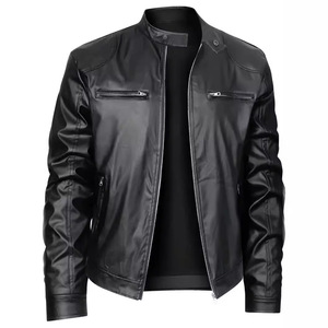 Varsity Style Lightweight Leather Bomber <b>Jacket</b> Men-Casual Fashion Real <b>Suede</b> Classic MA-1 Autumn <b>Jacket</b> - Product Image 1