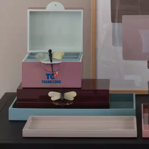 กล่องแล็คเกอร์สีสันสดใสกล่องเครื่องประดับตกแต่งแมลงปอขายส่งเวียดนาม - Product Image 3