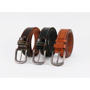 Ceinture en cuir personnalisée pour homme, cuir de vache écologique, fabrication artisanale, design gravé - Product Image 3