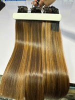 Meilleure vente d'extensions de cheveux humains couleur piano Vietnam cheveux bruts paquets de cheveux de haute qualité pour les femmes noires avec prix de gros