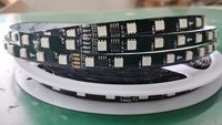 Bande LED RGBIC DC24V TM1934 SK6812 en cuivre, 6 LED par pixel, pour télécommande, IP20, flexible, pour aménagement paysager