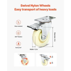 Carrello Regolabile per Moto d'Acqua con 4 Ruote, Capacità di Carico 1300 Libbre, per Spostamento Comodo di Moto d'Acqua - Product Image 3
