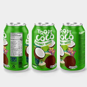 Marca Privada OEM, Agua de Coco 100% Natural en Latas de Aluminio de 250ml/330ml/500ml, Bebida Tan Do, Hecho en Vietnam, 24 Meses de Duración - Product Image 3