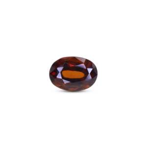 Exquisite 6.1 Carat Oval Cut Hessonite Gomed Natural Loose Gemstone for Fine Jewelry - Product Image 1