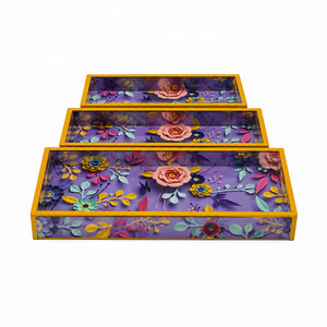 NUEVA Bandeja de Servir de Acero y Mármol de Calidad Artesanal, Diseño Personalizado, Grado Comercial, Acabado Pulido, Estampado Animal - Product Image 6