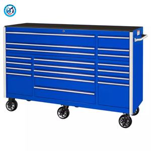 Gabinete de herramientas de metal de <span class=keywords><strong>183</strong></span>*63*120cm 19 ruedas nuevo azul OEM de alta calidad - Product Image 3