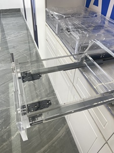Correderas Inferiores Ajustables de Cierre Suave, Correderas de Cajón de Metal de Extensión Completa de Alta Resistencia - Product Image 5