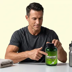 <b>Creatine</b> Monohydrate Capsules for Adults-700mg Dose High-Protein Vegan Energy & Immune Support - Product Image 2