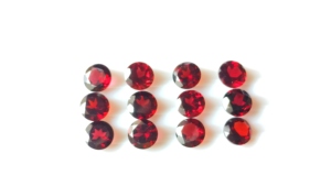 Grenat naturel du Mozambique de haute qualité, pierres précieuses rondes taille brillant 4mm 5mm 6mm 8mm, lot de pierres de grenat rouge en gros pour la bijouterie - Product Image 6