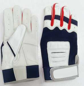 Gants de frappe personnalisés pour adultes en cuir de mouton Cabretta avec manchette courte, logo personnalisé, OEM, vente en gros, pour baseball et softball - Product Image 4