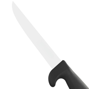 Couteaux à désosser ergonomiques avec poignée noire de protection des doigts et lame étroite en acier inoxydable pour la désossure de la viande et usage professionnel - Product Image 6