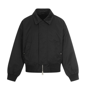 Giacca Bomber di Alta Qualità con Logo Personalizzato, Design Streetwear, Stile Semplice e alla Moda, con Zip, per <span class=keywords><strong>Uomo</strong></span> e <span class=keywords><strong>Donna</strong></span> - Product Image 2