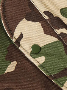 OEM Custom Winter Waterproof Breathable Oversized Camouflage Cotton Twill <b>Camo</b> Hooded Reversible Bomber <b>Jacket</b> for Men - Product Image 6