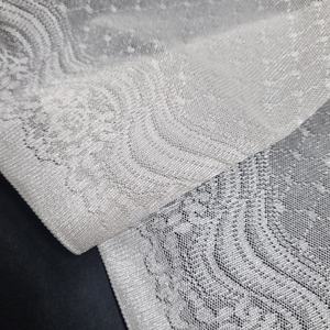 Tela de Encaje Elástica de 38 cm, Nailon y Spandex, Encaje Elástico Suave en Color Rosa Pastel para Lencería, Vestidos y Prendas de Vestir - Product Image 2